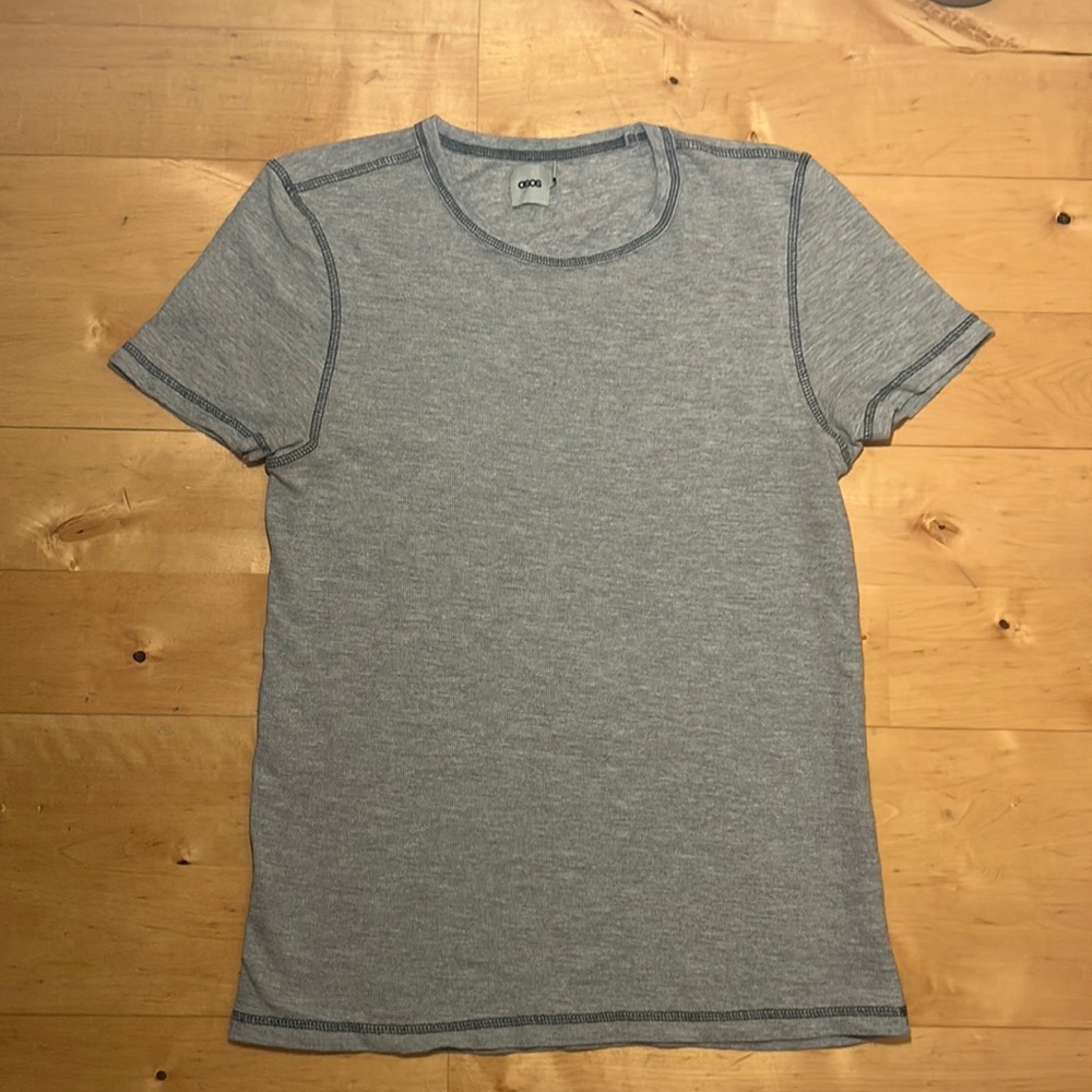 asos men’s tee-shirt, gray